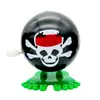 Relógio de Dentes Saltitantes Brinquedo de Corda Dentes Saltitantes Dentes de Fantasma Vampiro Halloween Natal Pequeno Presente Brinquedo de Corda