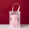 Toalla de oso 30*30 mano regalo mayoreo regalo bolso felpa coral toalla cuadrada regalo de boda día festivo cumpleaños