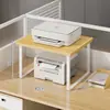 Soporte para impresora, estante para escritorio de oficina, estante organizador de archivos para escritorio en casa, soporte pequeño para copiadora de escritorio