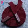 Cordón con Cabeza de Aleación Estampada de 12 mm de Espesor, Colorido, Engrosado, Cordón de Alta Calidad para Ropa Deportiva y Casual, Cordón para Sudadera con Capucha, En Stock