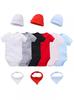 Bolsa para Bebé Lisa Transfronteriza Ropa para Niños de Manga Corta de Una Pieza Categoría a Fabricante de Ropa Harem de Color Puro para Niños y Niñas