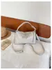 2026 Bolso de Mano Nuevo de Moda con Textura Tejida Bolso Almohada Gran Capacidad Bolso de Hombro Único Cruzado Bolso Retro de Moda para Mujer