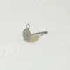 Accesorios de joyería hechos a mano DIY pasador plano para oreja de acero inoxidable colgante no alérgico fabricantes de pendientes al por mayor