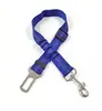 Correa para Perro Suministros para Mascotas Cinturón de Seguridad para Coche Correa de Tracción para Perro y Gato Cuerda de Seguridad Retráctil con Amortiguador Elástica Reflectante