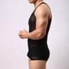 Nuevo Chaleco de Malla para Hombre Estilo Coreano Diseño Cómodo Transpirable Nailon Estilo Moderno Sin Mangas Secado Rápido Top de Manga Corta