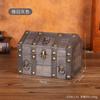 Mini Caixa de Armazenamento Vintage Estilo Chinês Caixa de Joias Embalagem de Joias Caixa de Presente Artesanato em Madeira Adereços de Cinema e Televisão