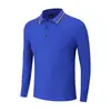 Polos de Manga Larga de Alta Gama para Hombres y Mujeres, Ropa de Trabajo Corporativa, Camisas con Cuello, Ropa de Trabajo, Camisas Culturales con Logo Bordado Estampado, Personalizado
