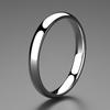 Anillo Liso de Diamantes de Comercio Exterior Europeo y Americano para Mujer, Anillos de Pareja, Anillo Delgado de Acero Inoxidable, Joyería de Moda, Estilo de Pareja Geométrico