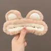 Diadema Especial para el Cabello con Cara de Dibujo Animado para Mujeres 2025 Nueva Diadema de Peluche para el Cabello Maquillaje para el Cabello Pinza para el Cabello Linda Diadema para el Cabello Tocado