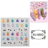Pegatinas Creativas de Dibujos Animados Pegatinas 5D de Goma Suave Pegatinas DIY Pegatinas para Agendas Escolares de Niños Pegatinas Decorativas Lindas con Adhesivo Posterior