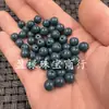 Contas Soltas de Jade Azul Imitação Qianjie Ciano Óleo Contas de 8mm Pulseira DIY Colar Acessórios de Joias Contas Artesanais Lote