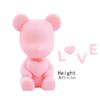 Pastel de oso de amor de San Valentín de Tanabata, decoración decorativa, oso de confesión, oso de confesión, oso abrazador, mesa de postres, complemento