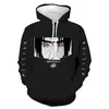 Sudadera de Naruto Nuevo Anime 2021 con Capucha Estampado Digital 3D Bolsillo Lateral con Abertura Ropa de Anime de Dibujos Animados