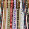 1.2cm Oreja de Madera Borde Seda Dorada Nuevo Vintage Estilo Étnico Hecho a Mano DIY Cinta de Lazo Accesorios para el Cabello Accesorios para la Cabeza