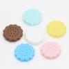 DIY simulação de comida jogar 15mm não poroso pvc bolo de biscoito DIY acessórios de cabelo infantil acessórios artesanais