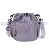 Bolsa de Ombro Casual Simples Moda Estilo Coreano 2025 Saco de Cordão para o Trabalho Nova Bolsa Transversal Versátil Bolsa para Celular