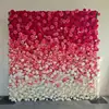 Parede de flores da moda para sessões de fotos, fundo decorativo de flores artificiais, decoração de vitrine de shopping, parede de flores artificiais