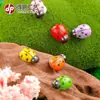 Paisagismo Micro Simulação Joaninha Caracol Inseto Jardinagem Paisagismo DIY Enfeites Mini Mesa Pequenos Enfeites