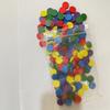 Relógio infantil piano de oito tons quatro conjuntos de empilhamento de colunas torre arco-íris prato em forma de inseto torcido brinquedos educativos para bebês atacado