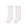 Calcetines de Bebé Verano Malla Estilo Delgado Algodón Clase A Recién Nacido Moño Calcetines de Princesa Calcetines de Bebé de Verano para Niños