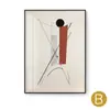 Pintura al óleo para sala de estar minimalista moderna, pintura decorativa para estudio, tríptico abstracto, pintura colgante para restaurante, Liszky-Plang