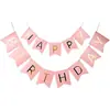 Decoración de Escena de Pancarta de Cumpleaños Infantil para Niños y Niñas, Pancarta de Cumpleaños de Un Año, Atrezo de Ambiente para Pared de Fondo, Universal