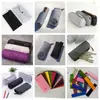 Estuche de Fieltro Transfronterizo Caja de Papelería Amazon para Hombres y Mujeres Bolsa de Almacenamiento Estuche de Fieltro Versión Coreana para Estudiantes de Secundaria y Preparatoria