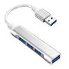 HUB de 4 puertos tipo C HUB USB Divisor USB-C tipo-c a USB USB uno arrastra cuatro
