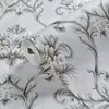 Papel Pintado Autoadhesivo 3D Tridimensional Engrosado No Tejido Precisión Estilo Europeo Pastoral Dormitorio Cálido Cabecera Sala de Estar Pared de Fondo Papel Pintado