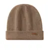 Gorro de Cachemir Puro para Mujer, Versátil y Cálido para Otoño e Invierno, Gorro Turbante Tejido Engrosado para Circunferencia de Cabeza Grande