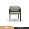 Sofá de Exterior, Loveseat, Estilo Diseñador para Hotel y Alojamiento, Silla de Ratán de Moda, Muebles de Ratán Creativos para Sala de Exhibición