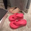 Chanclas EVA para Mujer Nuevas Chanclas Casuales con Plataforma para Salir Sandalias y Pantuflas para Mujer con Sensación de Aumento de Estatura