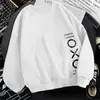 Sudadera para Hombre Primavera y Otoño con Capucha de Moda Ins Holgada Moda Estilo Hong Kong Cuello Redondo Felpa Otoño Pulóver de Pareja Top Chaqueta