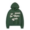 Suéter largo com estampa de espuma KANYE CPFM rebirth moda americana de rua KANYE moletom com forro de fleece masculino INS