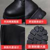 Botas Martin de Cano Alto com Cadarço para Mulheres 2022 Novo Outono Couro com Cadarço Botas para Aumentar a Altura de Solado Grosso para Mulheres Botas de Motocicleta de Solado Grosso para Mulheres