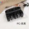 Pente e Grampo de Cabelo Doces em Cores de Primavera, Estilo Coreano, Peça com Toque de Luxo, Presilha Tubarão para a Parte de Trás da Cabeça, Acessórios de Cabelo Femininos Atacado
