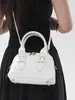 Verão 2026 Nova Moda Cor Sólida Bolsa Única Simples e Elegante Bolsa de Ombro Único Bolsa Transversal Casual para o Dia a Dia