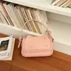 Bolsa de ombro feminina fofa estilo coreano, design de nicho 2026, bolsa transversal estilosa, bolsa para o dia a dia do trabalho, bolsa quadrada pequena da moda