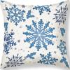 Capas de Almofada Impressas de Natal Transfronteiriças, Capas de Almofada de Boneco de Neve e Papai Noel, Almofadas para Sofá de Carro, Personalização Suportada