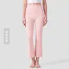 Pantalones de Yoga Weiman Cooling Antibacterianos Acampanados para Mujer, de Cintura Alta, Levanta Glúteos, Antiarrugas, Talla Petite, Pantalones Cortos de Verano
