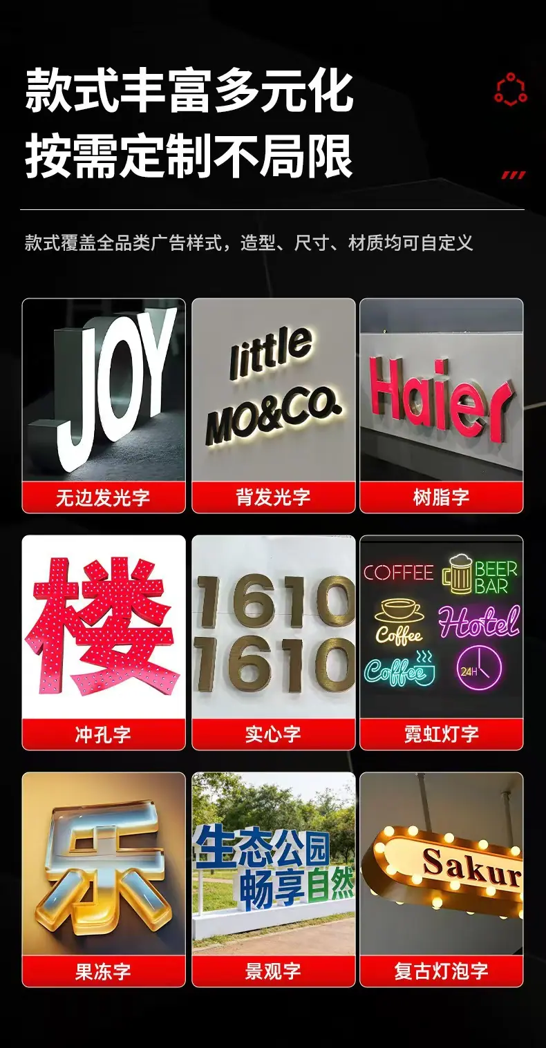 公司门头招牌