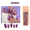 Uñas Portátiles Symphony Manicura Media Larga Uñas Largas Caja de Papel Uñas Postizas Portátiles Uñas Galvanizadas Uñas Portátiles