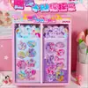 Adesivos de Água Populares Desenho My Little Pony para Crianças Adesivos de Água Cristal 3D Fofos Adesivos Universais para Planejador DIY