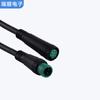 Cable de conexión de línea BMW de un solo cabezal de 4 pines y 4 orificios, cable de extensión de cámara, cable de alimentación para grabadora de conducción