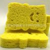 Esponja Limpiadora Naranja Color Piel Algodón de Pulpa de Madera Esponja Amarilla Absorbente para Limpieza de Punta de Cautín