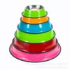 Tigela de Cão em Aço Inoxidável Tigela de Gato Tigela Anti-Queda para Pet Tigela Única Pote para Pet Pote de Ração para Gato Cão Grande Antiderrapante Suprimentos para Pet