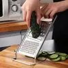 Rallador de acero inoxidable rallador cortador de verduras multifunción artefacto de rallado de cocina rallador de rábano patata