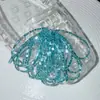 Acessórios de Flor de Sapato de Cristal Resistentes Estilo Coreano com Lantejoulas Bordadas, Franjas de Cristal Exquisite de Estilo Leve de Luxo