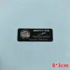 Adecuado para Pegatinas de Coche Mercedes-Benz Clase C Clase E Glc Gla Glb Pegatinas Decorativas de Metal Logo de Coche Amg Placa de Nombre Brabus Etiqueta de Aluminio