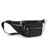 Nova moda bolsa de cintura em nylon bordada coreana em losango bolsa de ombro transversal grande capacidade multicamadas bolsa de peito primeira geração de cabelo